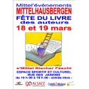 Fête du livre et des auteurs de Mittelhausbergen, les 18 et 19 mars 2023