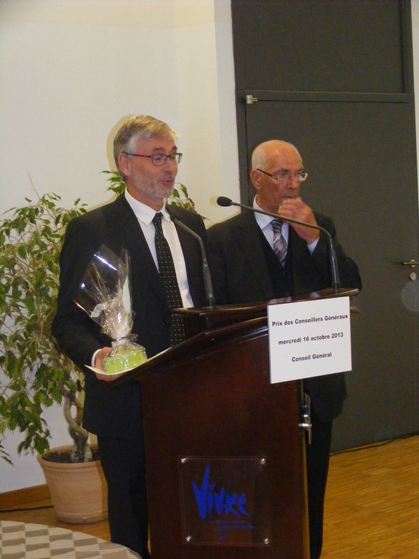 Benoît GAUTIER remise du prix