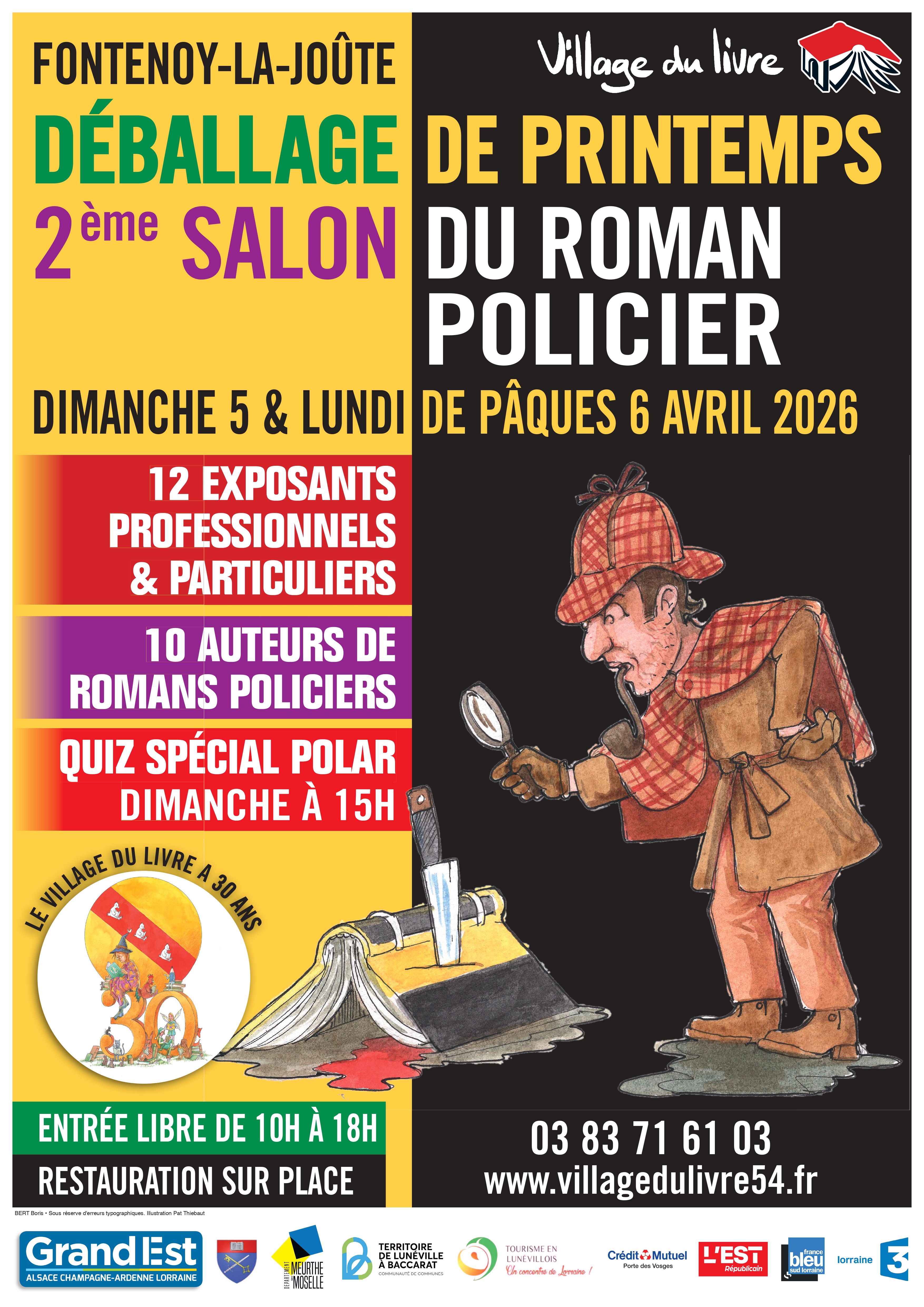 SALON DU POLAR de Fontenoy-la-Joute